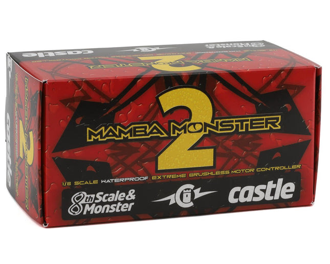 Castle Creations 010-0108-00 Mamba Monster 2 1/8th Scale Brushless ESC CSE010010800
