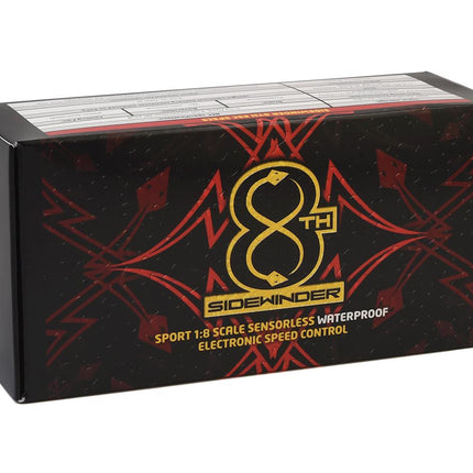 Castle Creations 010-0139-10 Sidewinder 8th 1/8 Scale Sensorless Brushless ESC CSE010013910