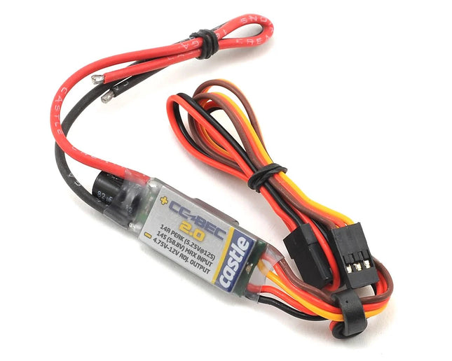 Castle Creations 010-0154-00 BEC 2.0 BEC Voltage Regulator (14 Amp) CSE010015400