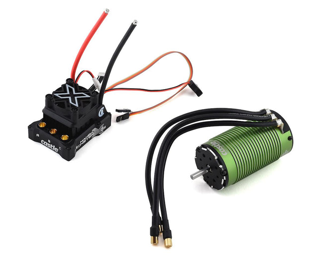 Castle Creations 010-0165-02 Mamba Monster X 8S 1/6 ESC/Motor Combo w/1717 Sensored Motor CSE010016502