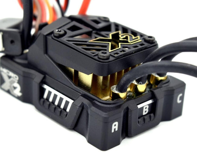 Castle Creations 010-0171-03 Mamba Micro X2 Crawler WP Sensored Combo w/2850Kv CSE010017103