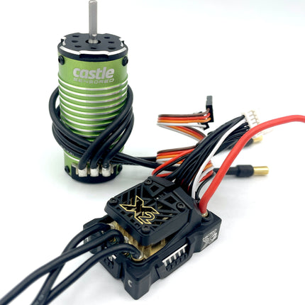 Castle Creations 010-0171-04 Mamba Micro X2 Waterproof 1/18th Brushless Combo 4400Kv CSE010017104
