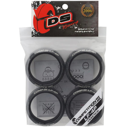 DS Racing Competition III Slick Drift Tires (4) (LF-4P) DS-CS3-LF4P