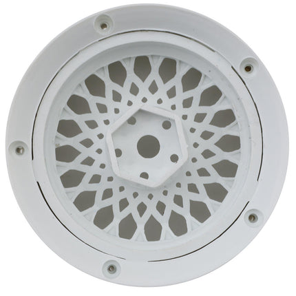 DS Racing DS-DE-302 Drift Element Mesh Drift Wheels (Triple White w/Black Rivets) (2) (Adjustable Offset) w/12mm Hex DSC-DE-302