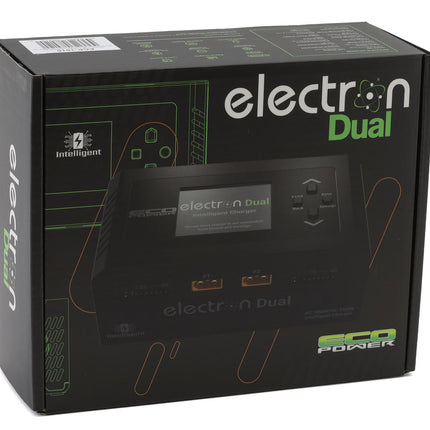 EcoPower "Electron Dual" Intelligent LiPo/LiHV/LiFe AC/DC Charger (6S/16A) (AC-300W) (DC-350W x2) ECP-1016