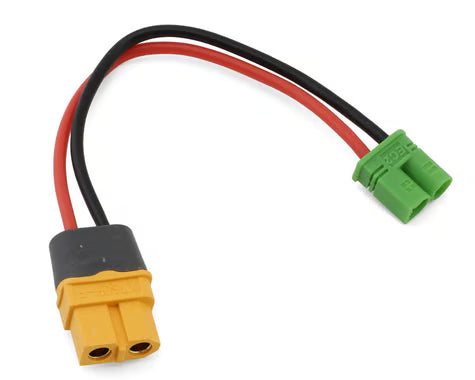 EcoPower XT60 to EC2 Charge Lead (Female XT60 to Male EC2) (4.5") (18AWG) ECP-1530