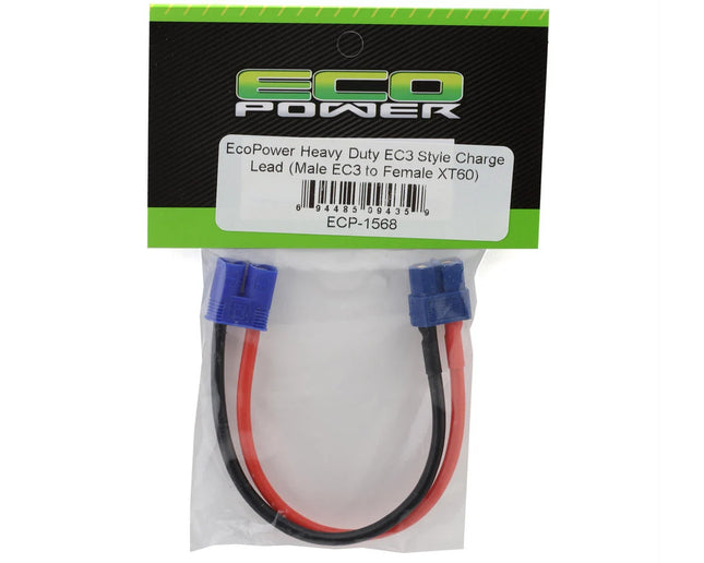 EcoPower XT60 to EC3 Adapter (Male EC3 to Female XT60) ECP1568