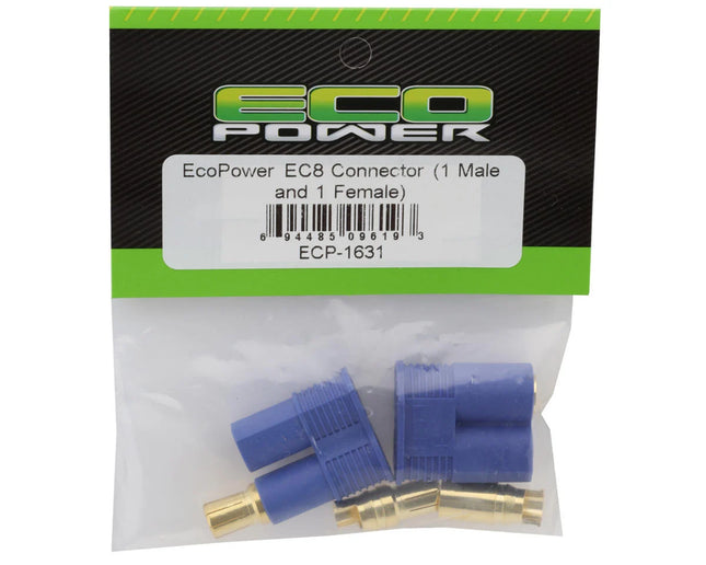 EcoPower EC8 Connectors (1 Male and 1 Female) ECP1631