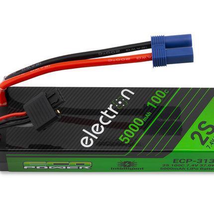 EcoPower "Electron" 2S 100C Intelligent LiPo Battery w/EC5 Connector (7.4V/5000mAh) (Axial™/Losi™/ARRMA™ 2S & 4S vehicles) ECP-3139