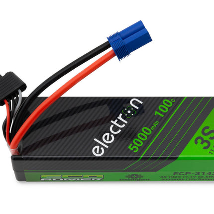 EcoPower "Electron" 3S 100C Intelligent LiPo Battery w/EC5 Connector (11.1V/5000mAh) (Arrma™ & Losi™ 3S vehicles, SCX6 ) ECP-3142