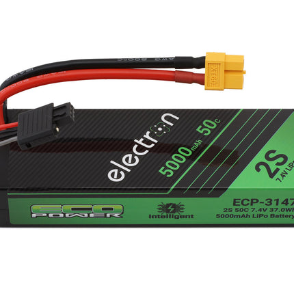 EcoPower "Electron" 2S 50C Intelligent LiPo Battery w/XT60 Connector (7.4V/5000mAh) ECP-3147
