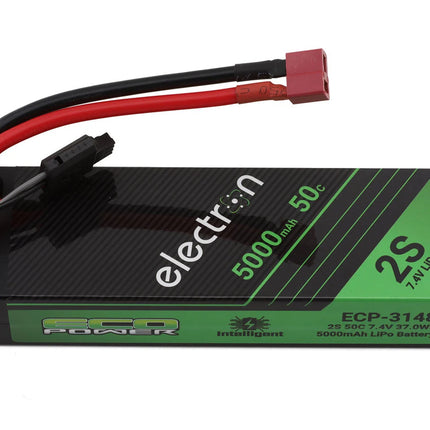 EcoPower "Electron" 2S 50C Intelligent LiPo Battery w/T-Style Connector (7.4V/5000mAh) ECP-3148