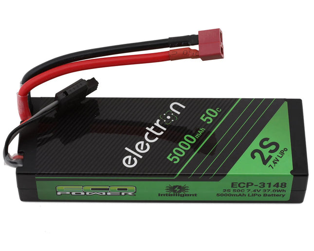 EcoPower "Electron" 2S 50C Intelligent LiPo Battery w/T-Style Connector (7.4V/5000mAh) ECP-3148