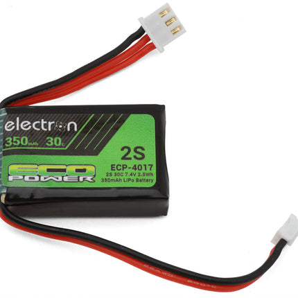 EcoPower "Electron" 2S 30C LiPo Battery w/PH2.0 Connector (7.4V/350mAh) (Losi® Micro-B™) ECP-4017