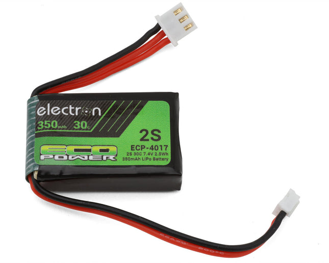 EcoPower "Electron" 2S 30C LiPo Battery w/PH2.0 Connector (7.4V/350mAh) (Losi® Micro-B™) ECP-4017