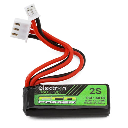 EcoPower "Electron" 2S 30C LiPo Battery Pack (7.4V/160mAh) (Axial® SCX30™) w/PH2.0 Connector ECP-4018