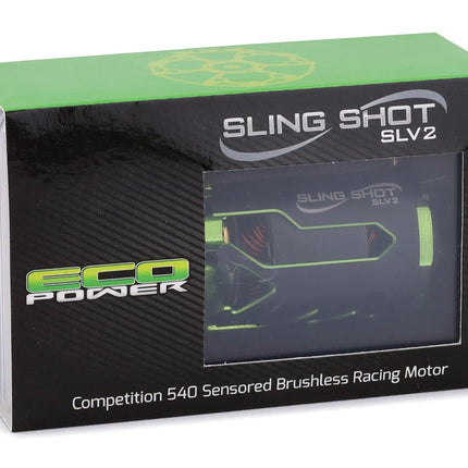 EcoPower Sling Shot SLV2 Sensored Brushless Drag Racing Motor 4.5T ECP-8004