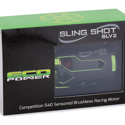 EcoPower Sling Shot SLV2 Sensored Brushless Drag Racing Motor 3.5T ECP-8005