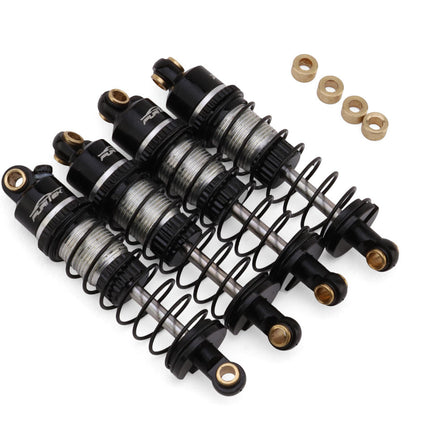 Furitek Aluminum 39mm Threaded Oil-Filled Shocks (4) (1/18 Crawlers) FUR2753