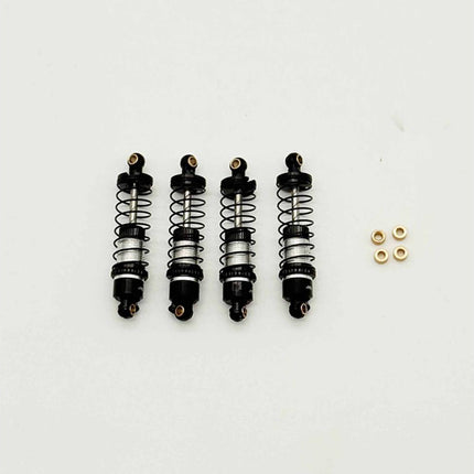 Furitek Aluminum 39mm Threaded Oil-Filled Shocks (4) (1/18 Crawlers) FUR2753
