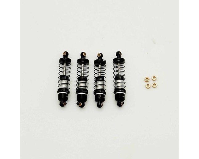Furitek Aluminum 39mm Threaded Oil-Filled Shocks (4) (1/18 Crawlers) FUR2753