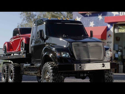 Traxxas TRX-6 1/10 6x6 Ultimate RC Hauler Flatbed Tow Truck w/TQi 2.4GHz Radio & Pro Scale Winch TRA88086-84-BLK