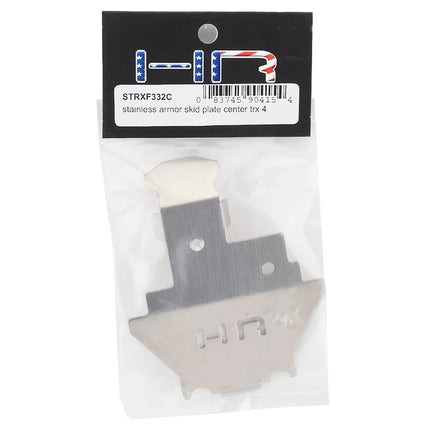 Hot Racing STRXF332C Stainless Steel Center Skid Plate Armor for Traxxas TRX-4 HRASTRXF332C