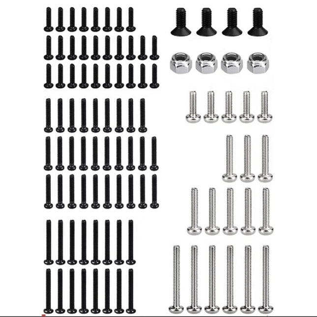 Hot Racing SXTY14SS Steel Hardware 100 Pieces SCX30 HRASXTY14SS