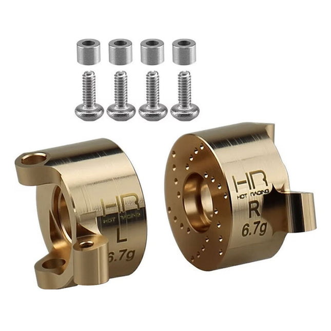Hot Racing SXTY21H Brass Front Steering Block SCX30 HRASXTY21H