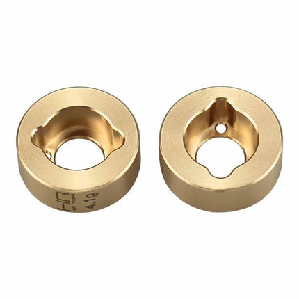 Hot Racing SXTY22H Axial SCX30 Brass Rear Counter Weights (4.1g ea) (2) HRASXTY22H