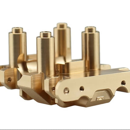 Hot Racing SXTY38LH option Center Brass skid for the Axial SCX30 HRASXTY38LH