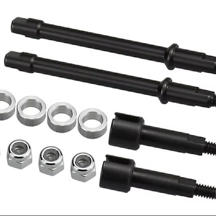 Hot Racing SXTY39AW02 +2mm Steel Drive Stub SCX30 HRASXTY39AW02
