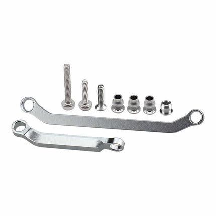 Hot Racing SXTY4908 Axial SCX30 Aluminum Steering Links Set (Silver) HRASXTY4908