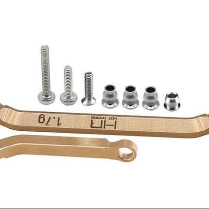 Hot Racing SXTY49H Brass TT Steering Fix Links for the SCX30 HRASXTY49H