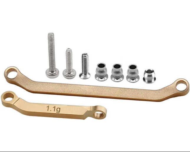 Hot Racing SXTY49H Brass TT Steering Fix Links for the SCX30 HRASXTY49H
