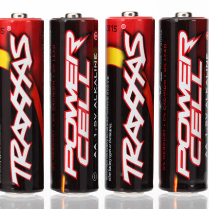 Traxxas 2914 Power Cell AA Alkaline Batteries (4) TRA2914