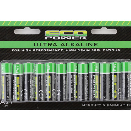 EcoPower Ultra Alkaline AA Batteries (24) (Mercury & Cadmium Free) ECP-5062