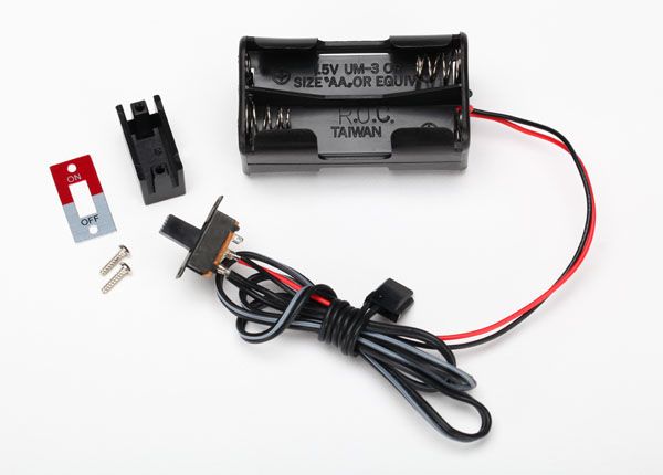 Traxxas 3170X 4-Cell Battery Holder w/Switch TRA3170X