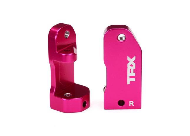 Traxxas 3632P Aluminum 30° Caster Blocks Pink TRA3632P