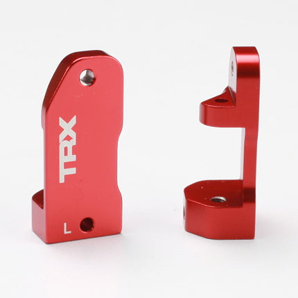 Traxxas 3632X Aluminim 30° Caster Blocks Red TRA3632X