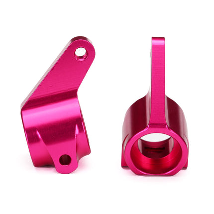 Traxxas 3636P Aluminum Steering Blocks w/Ball Bearings Pink TRA3636P