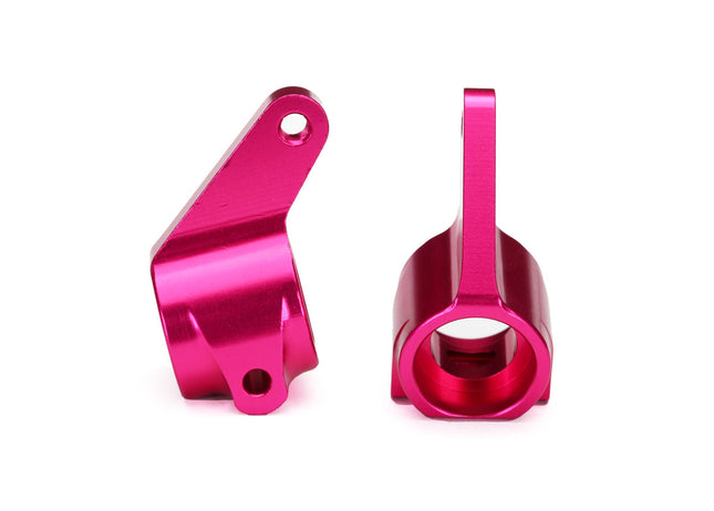 Traxxas 3636P Aluminum Steering Blocks w/Ball Bearings Pink TRA3636P