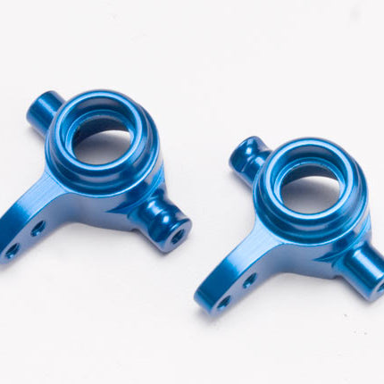 Traxxas 6837X Aluminum Steering Block Set Blue TRA6837X