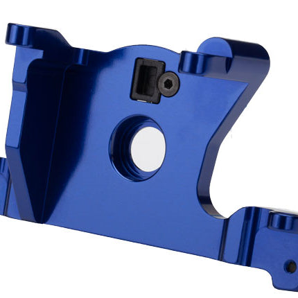 Traxxas 7460R Rustler 4X4 Aluminum Motor Mount Blue TRA7460R