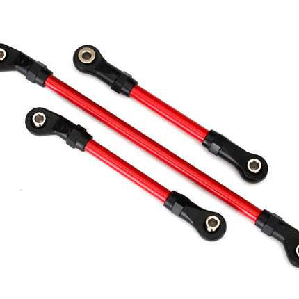 Traxxas 8146R TRX-4 Long Arm Lift Kit Steering Link Set Red TRA8146R