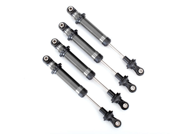 Traxxas 8160 TRX-4 GTS Aluminum Long Arm Shocks Silver TRA8160