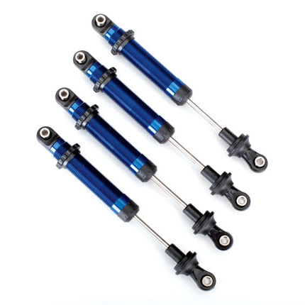 Traxxas 8160X TRX-4 GTS Aluminum Long Arm Shocks Blue TRA8160X