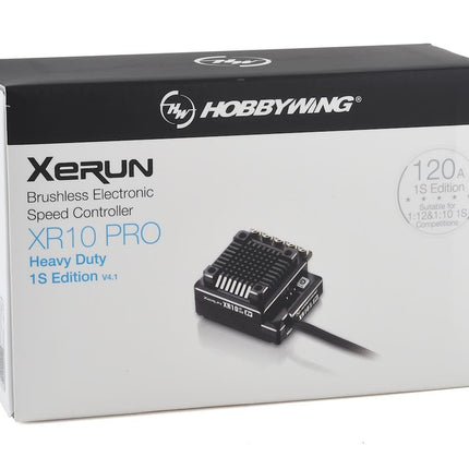 Hobbywing Xerun XR10 Pro 1S HD 1/12 Sensored Brushless ESC 30112609