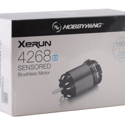 Hobbywing Xerun 4268SD G3 1/8 Scale Sensored Brushless Motor 1900kV 30401906