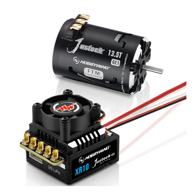Hobbywing XR10 Justock G3S Sensored BrushlessESC/G2.1 Motor Combo 13.5T 38020371